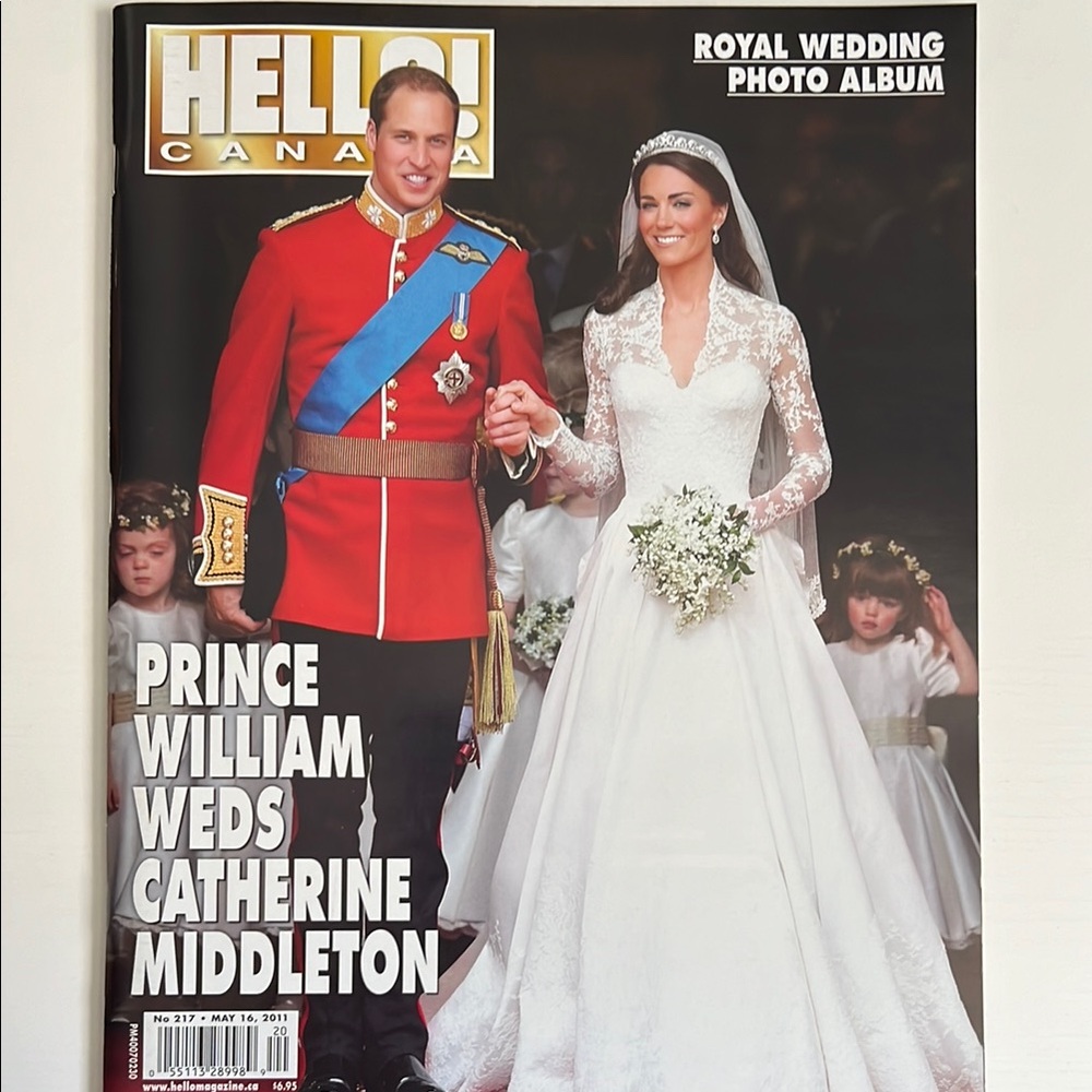 Hello! Canada Royal Wedding Photo Album Magazine